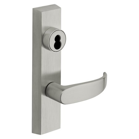 SARGENT Grade 1 Exit Device Trim, Night Latch, Key Retracts Latch, For Rim and Mortise 8300, 8500, 8800, 89 60-704 ETP LHRB 26D